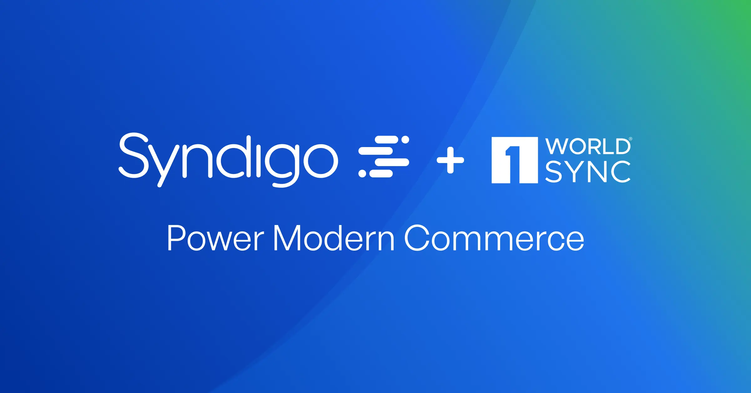 Syndigo + 1WorldSync